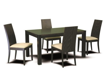 Stôl KETTY + Stolička D184