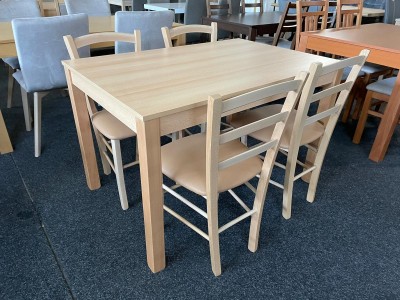 Zostava: stôl MONZA + stolička D141 (LC)