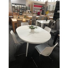 Zostava: stôl HT-409 WT + stoličky STRIKE (LC)