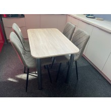 Zostava: stôl BOLZANO + stoličky CT-283 (LC)