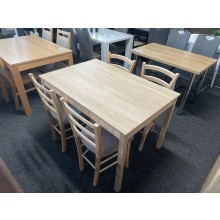 Zostava: stôl BERGAMO + stoličky D141 (LC)