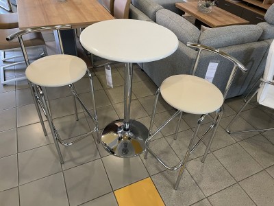 Zostava: barový stôl AUB-401WT + stolička JOLA