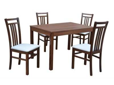 Stôl RIMINI + Stoličky GABON